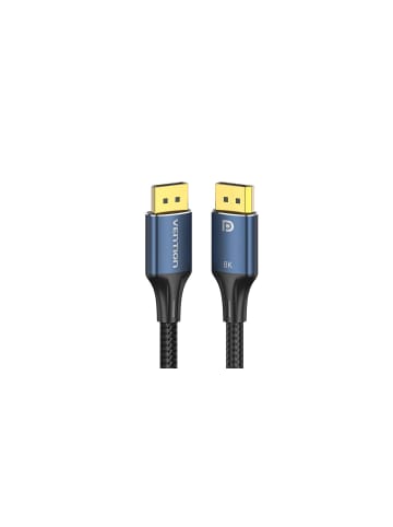Vention DisplayPort 1.4 Kabel 5m, 8K 60Hz/ 4K 120Hz (blau) in Schwarz