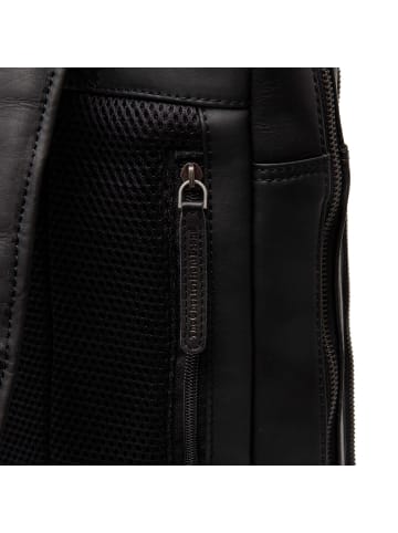 The Chesterfield Brand Jasper Daypack Leder 39 cm Laptopfach in black