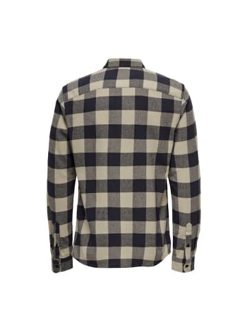 Only&Sons Langarmhemd in dunkelblau1