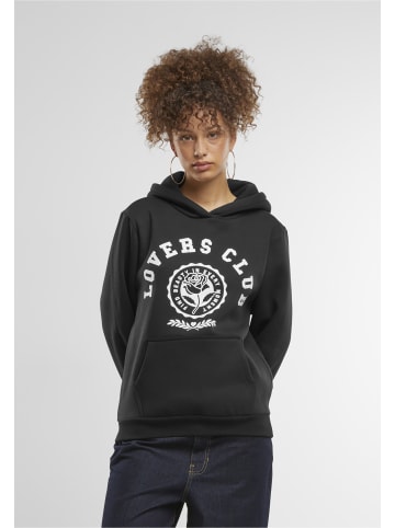 Mister Tee Mister Tee Lovers Club Ladies Fluffy Hoody in black