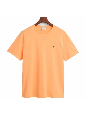 Gant Rundhals T-Shirt für Herren in orange