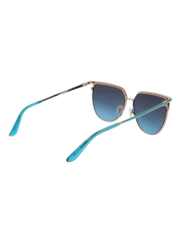Guess Frauen Sonnenbrille Katzenauge Gold