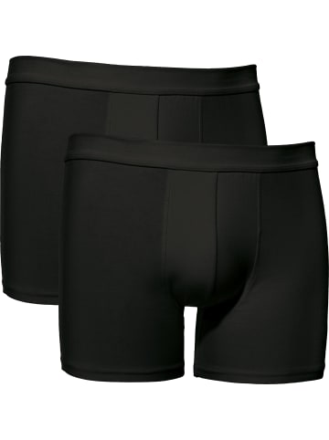 Erwin Müller Baumwolle, Single-Jersey Pants 2er-Pack in schwarz