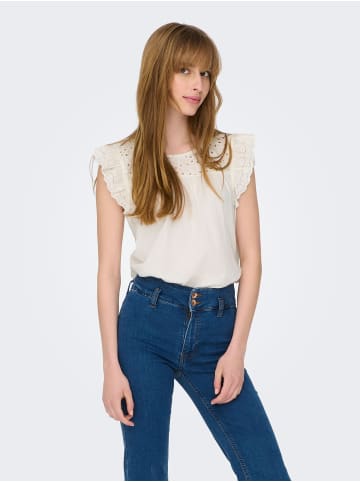 JDY Top in Cloud Dancer