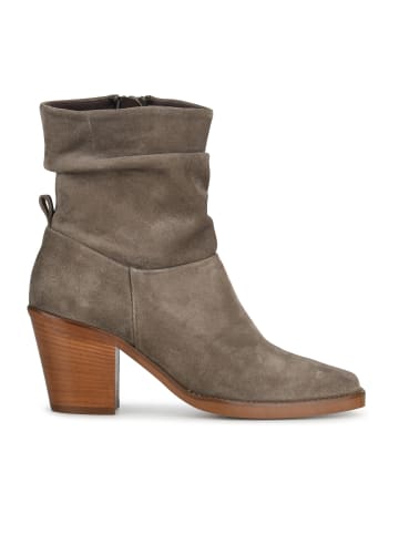 PS Poelman Stiefelette "GRACE" in dunkles Taupe