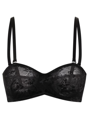 comazo Bandeau-BH mit Spitze in Schwarz