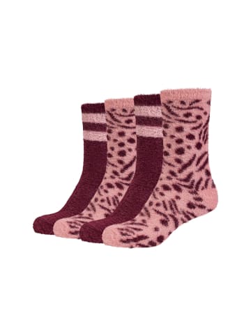 camano Socken cozy lurex 4er Pack blush rosé