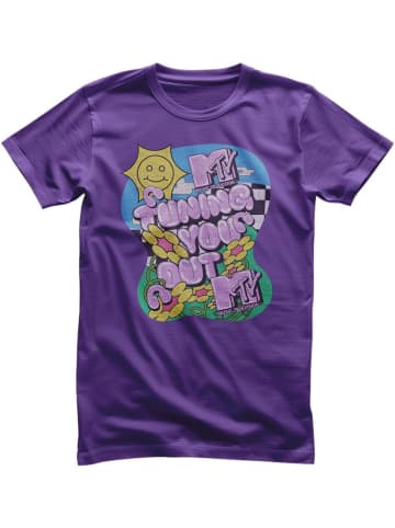 MTV T-Shirt "MTV Tuning You Out T-Shirt" in Lila