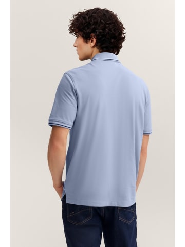 Bugatti Polo Shirt Kurzarm in 330-blaugrau