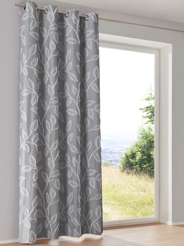 Heine Dekoschal in grau