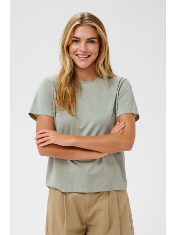 SAINT TROPEZ T-Shirt kurzarm HagaSZ Gerade Passform in Ether