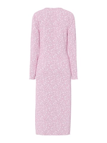 Pieces Midikleid in Roseate Spoonbill