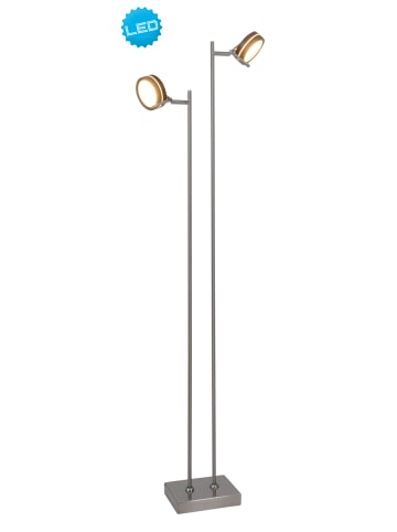 näve LED Stehleuchte "Triberg" (H) 140 cm in Braun  - EEK G