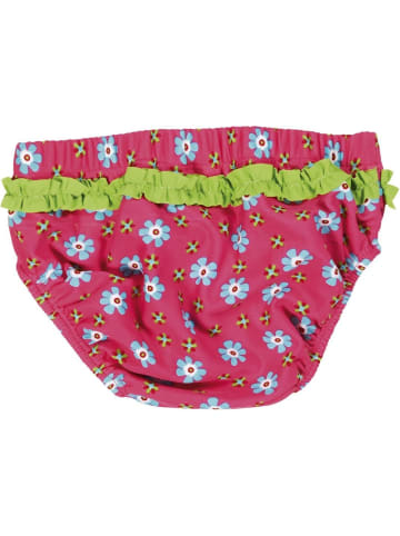 Playshoes Badehose "UV-Schutz Windelhose Blumen" in Pink