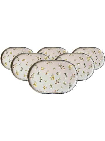 Ritzenhoff & Breker 6er Set Servierplatten Viola bunt in bunt