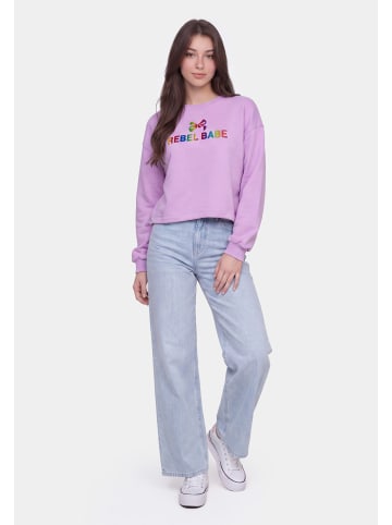 myMo Women Sweatshirt in Lavender