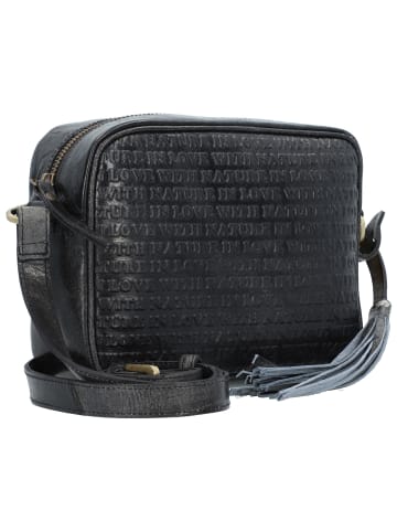 TASCHENDIEB Liebknechtgasse 5 Umhängetasche Leder 22 cm in black bean