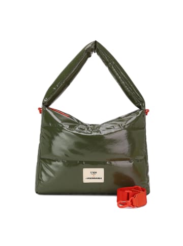 Les Visionnaires Unio Hobo Schultertasche 47 cm in khaki