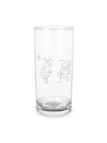 Mr. & Mrs. Panda Wasserbecher Bienen Paar ohne Spruch in Transparent