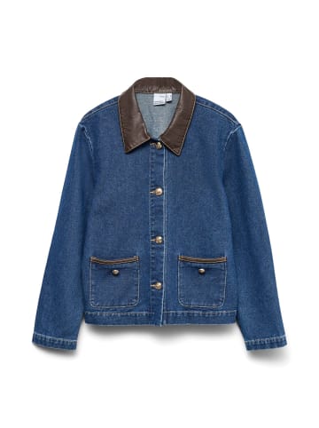 Vero Moda Jeansjacke in Dark Blue Denim