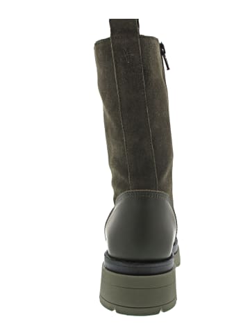 Marc O'Polo Marc O’Polo Lace Flatheel Bootie Schnürstiefel Grün