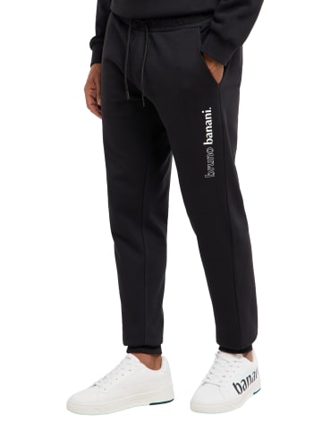 Bruno Banani Sweathose Gardnes in Schwarz