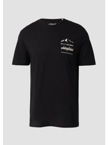 s.Oliver T-Shirt in 99D2_schwarz
