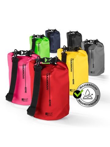 Where Tomorrow PVC dry bag Style 02 5L rot  rot