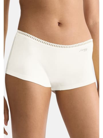 Sloggi Short Slip GO Crush in Silk white