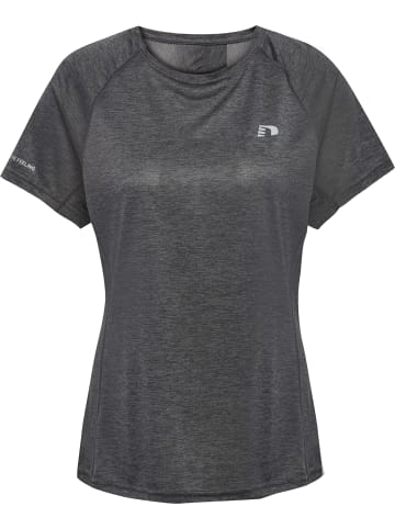 Newline Newline T-Shirt Women Running Laufen Damen Atmungsaktiv Feuchtigkeitsabsorbierenden in FORGED IRON MELANGE