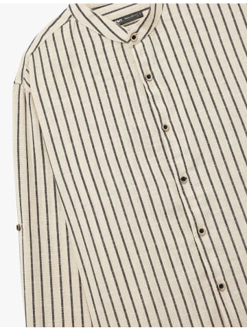 KOTON SHIRTS LS in Marineblau Gestreift