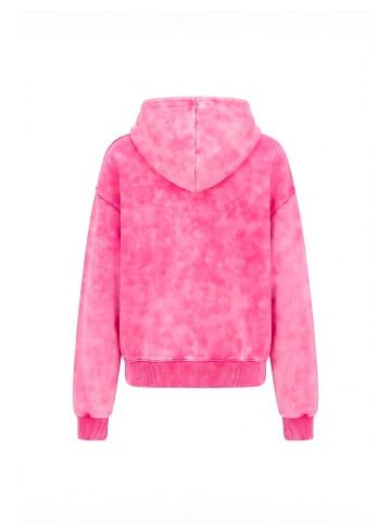 IZIA Women Hoodie in Pink