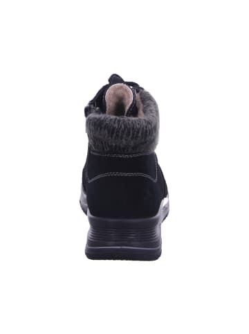 rieker Schnürstiefeletten in schwarz/schwarz/anthrazit