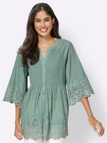 WITT WEIDEN Spitzenbluse in mint