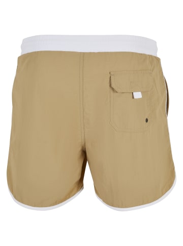 Urban Classics Beachwear - Bottom in white/unionbeige