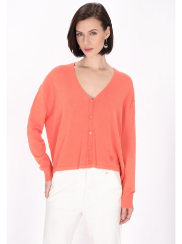 Usha Women Cardigan in apricot