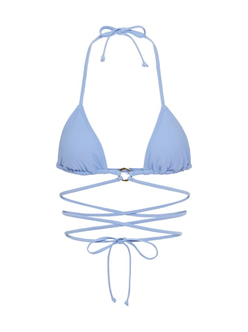 LSCN BY LASCANA Triangel-Bikini-Top in hellblau