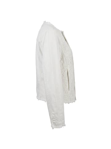 Mr&Mrs Italy Weiß Baumwolle Damen Jacke