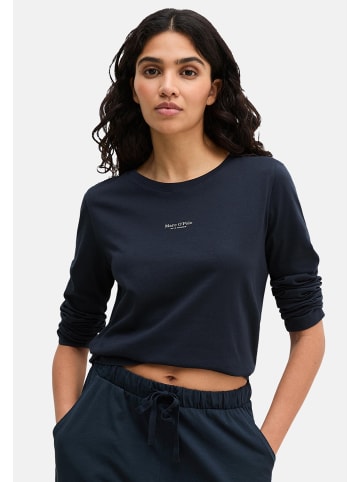 Marc O´Polo Bodywear Schlafanzug Oberteil Mix & Match Cotton in Dark navy