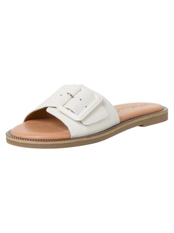 Tamaris Pantolette in WHITE LEATHER