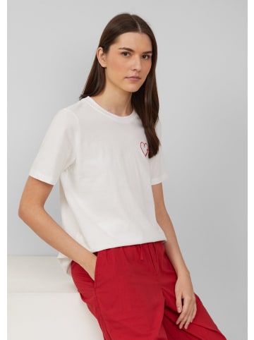s.Oliver T-Shirt in 02D7_ecru