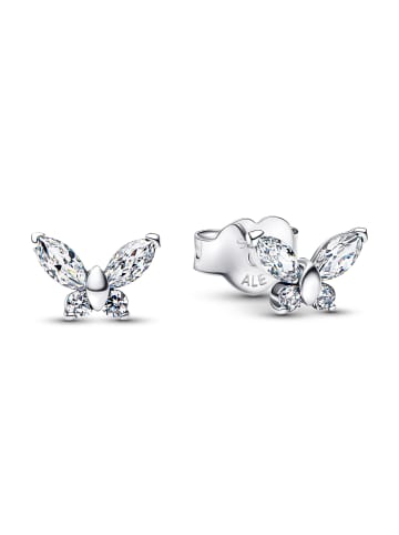 Pandora Schmuckset für Damen Kette und Ohrringe Schmetterling Silber