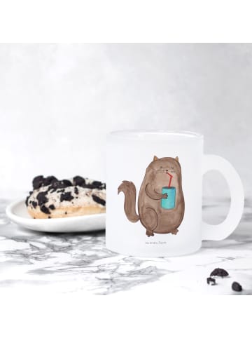 Mr. & Mrs. Panda glastasse Katze Dose ohne Spruch in Transparent