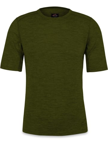 Normani Outdoor Sports Herren Merino T-Shirt Darwin in Grün