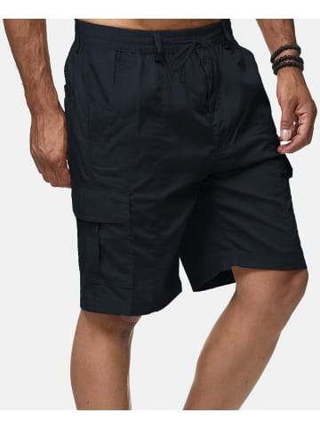 Arizona-Shopping Cargo Shorts Kurze Hose Schlupfhose Leichter Stoff in Dunkelblau