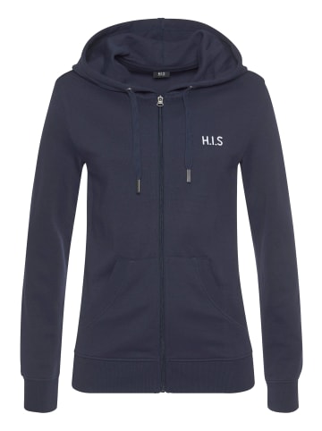 H.I.S Kapuzensweatjacke in marine