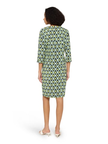 CARTOON Casual-Kleid mit Muster in Green/Yellow
