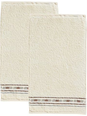 Erwin Müller Frottier Gästetuch 2er-Pack Achern in natur