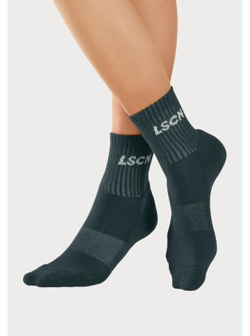 LSCN BY LASCANA Tennissocken in 1x weiß, 1x petrol