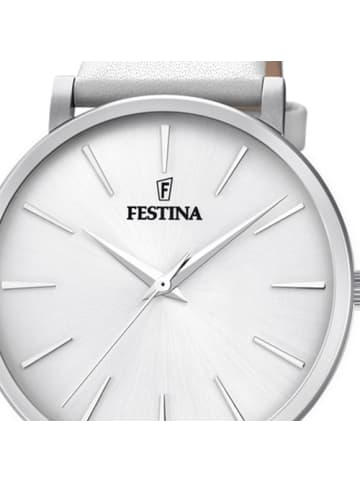 Festina Analog-Armbanduhr Festina Boyfriend weiß mittel (ca. 38mm)